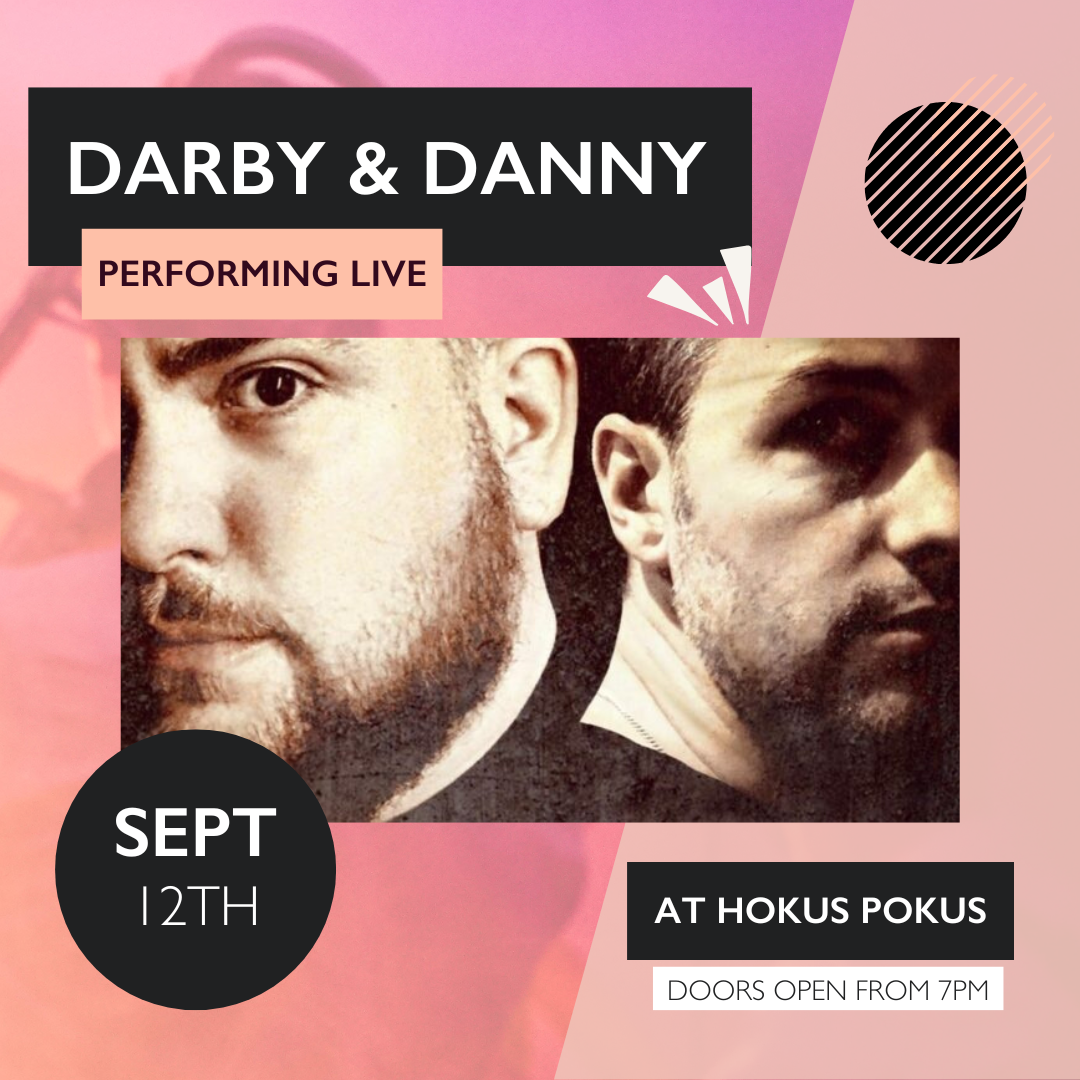 Darby and Danny performance announcement for 12th September