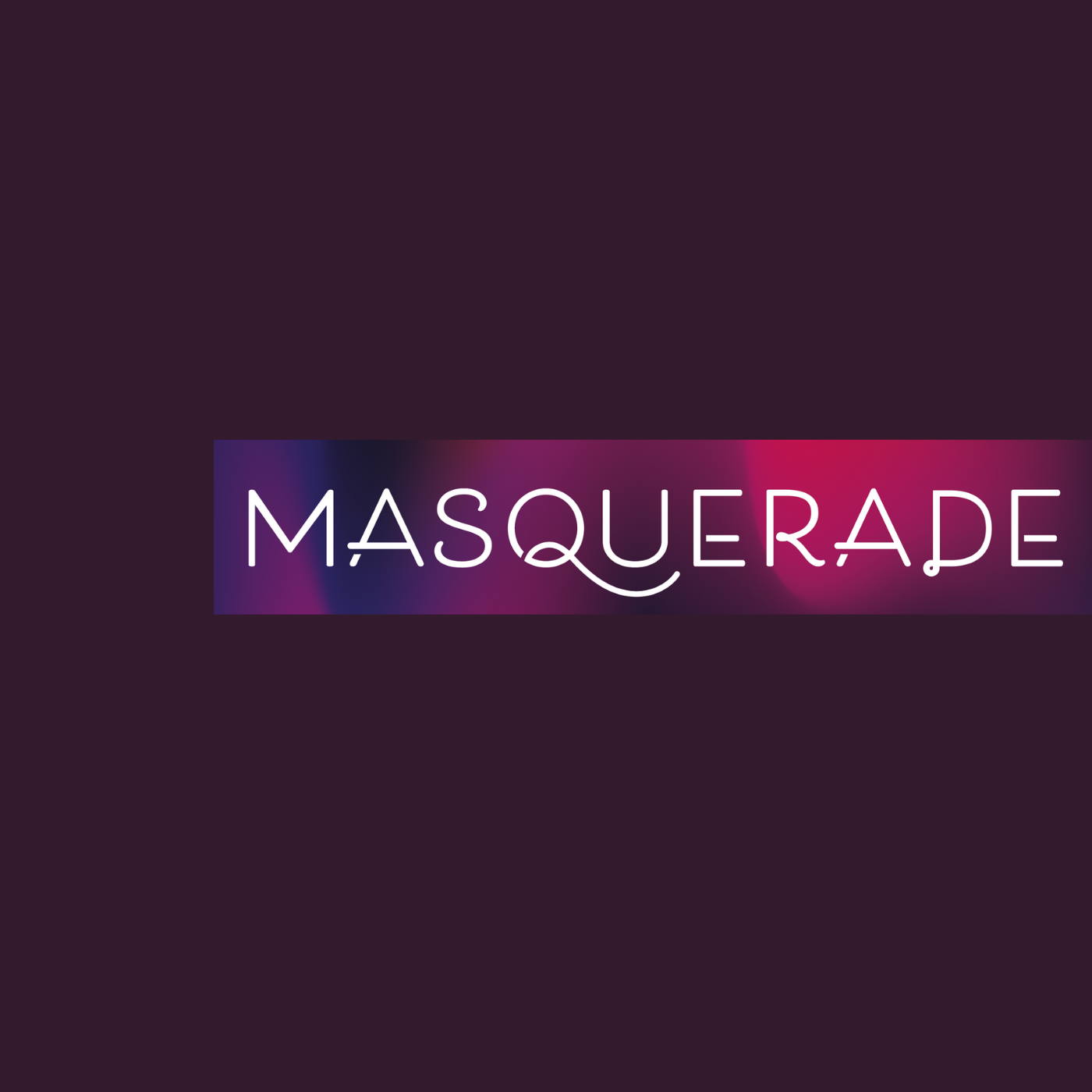 Masquerade logo for launch of event